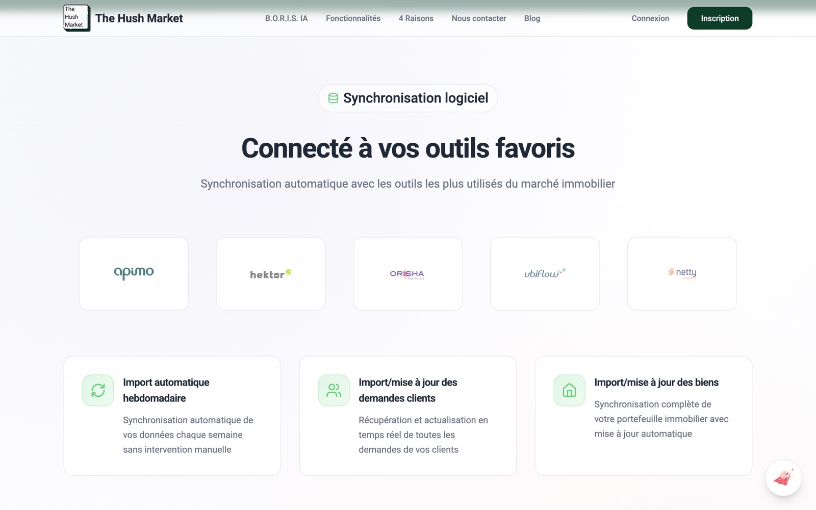 Intégrations CRM bidirectionnelles